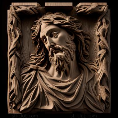 3D model st jesus (STL)